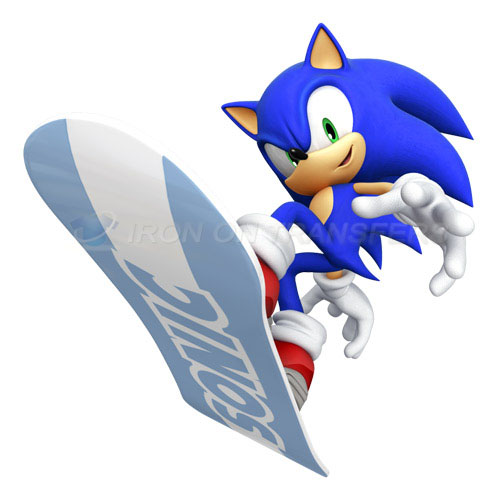 Sonic the Hedgehog Iron-on Stickers (Heat Transfers)NO.5308